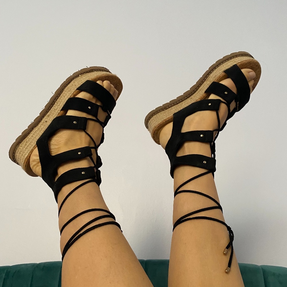Platform Gladiator Sandals